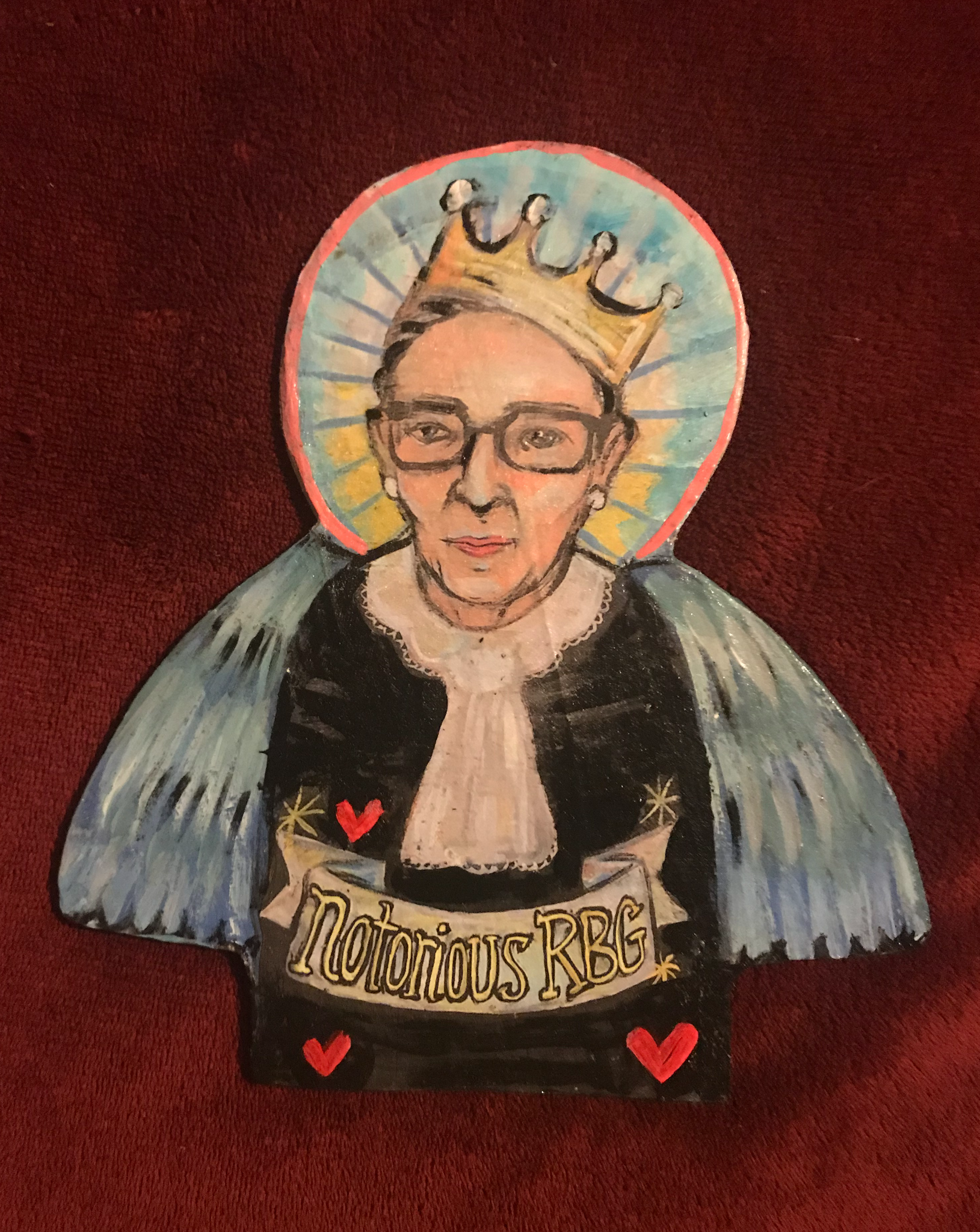 Ruth Bader Ginsburg Angel 7" Artwork