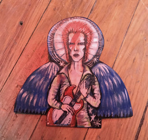 David Bowie Angel 7" Artwork