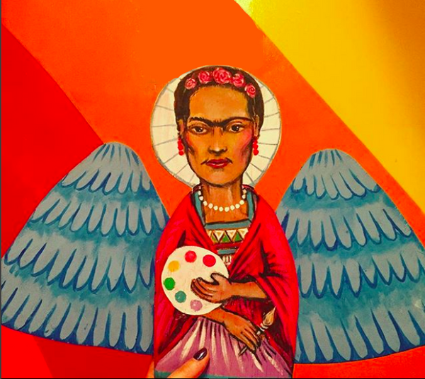 Frida Angel Original 13”x20” Painting