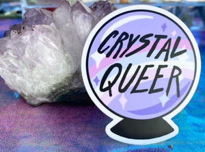 Crystal Queer Sticker by Hissy Fit