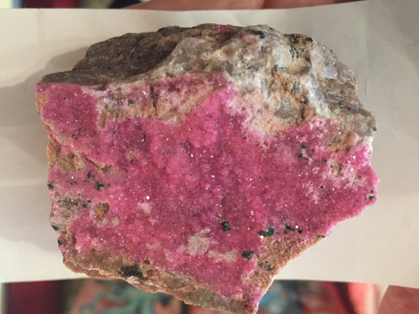 Pink Calcite Druzy