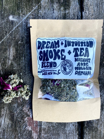 Dream and Intuition Tea and Smoking Blend