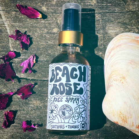 Bad Moon Botanicals Beach Rose and Elderflower Face Spray