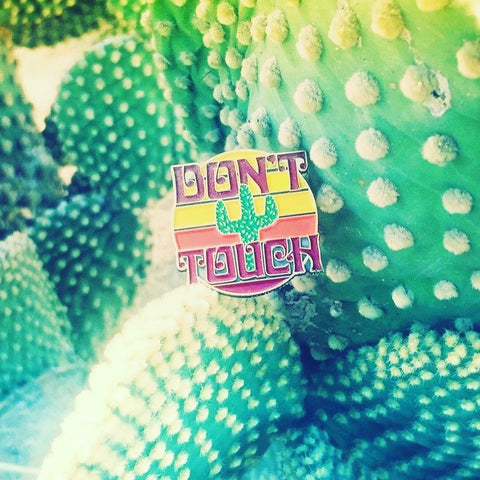 Don’t touch pin