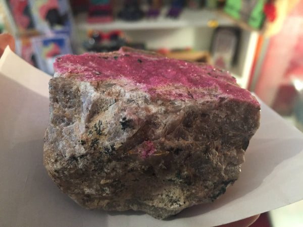 Pink Calcite Druzy