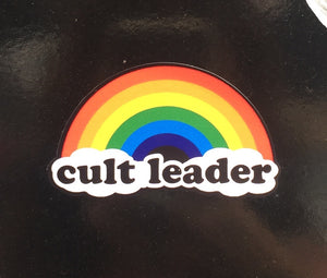 Cult Leader Sticker