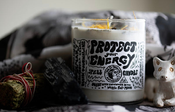 Bad Moon Botanicals Protect Your Energy Spell Candle