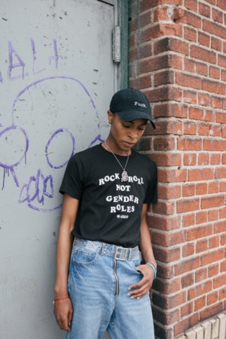 Rock n Roll Not Gender Roles Tee