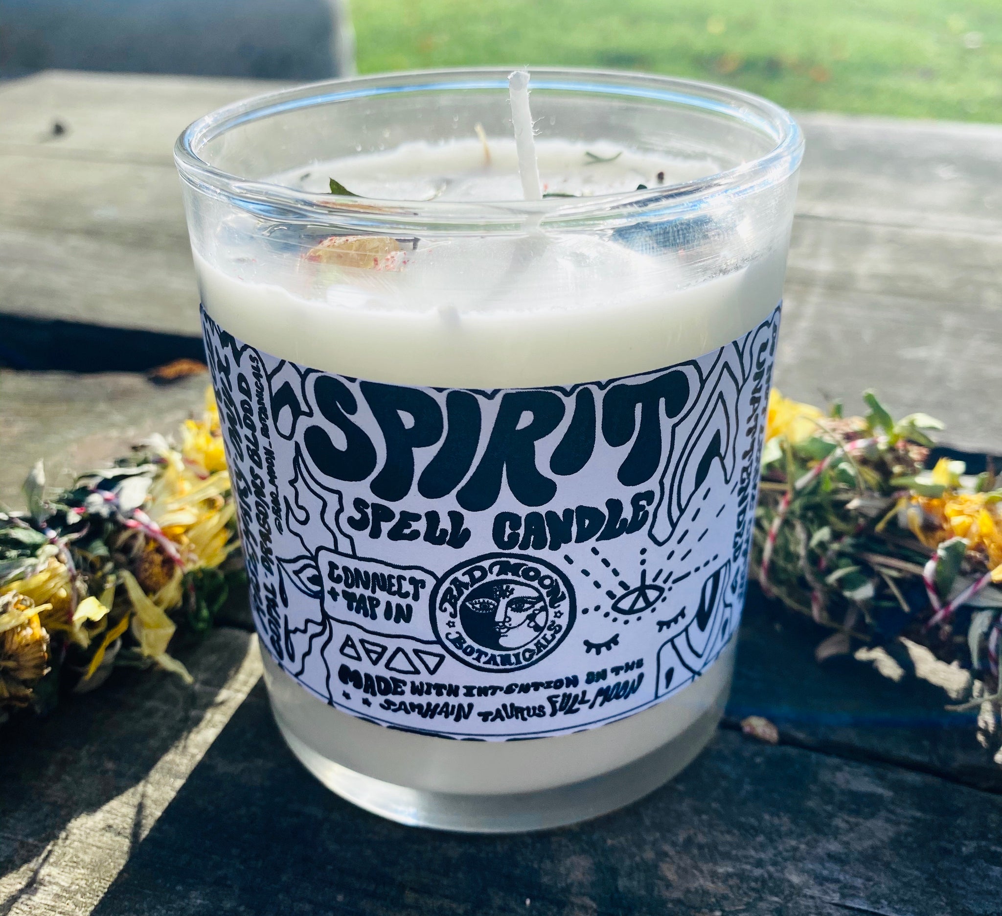 Bad Moon Botanicals Spirit Spell Candle