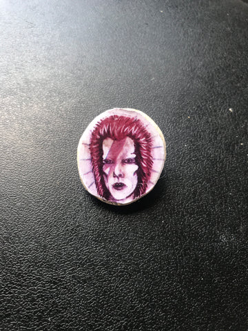 Bowie Wooden Pin 1”